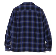 画像4: SUGAR CANE (シュガーケーン) RAYON OMBRE CHECK OPEN SHIRT  (4)