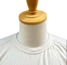 画像8: Dapper`s(ダッパーズ) 40’s Style Freedom Sleeve Crewneck Tee Special Sewing Model  (8)