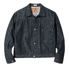 画像2: BUZZ RICKSON`S(バズリクソンズ) WORLD WAR II BLACK DENIM BLOUSE (2)