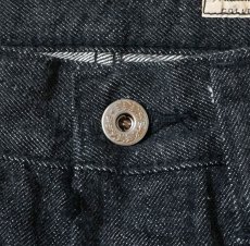 画像4: BUZZ RICKSON`S(バズリクソンズ) WORLD WAR II BLACK DENIM WAIST OVERALLS (4)