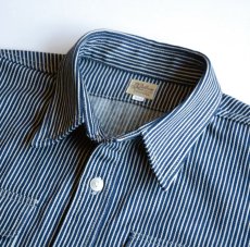 画像3: DELUXEWARE(デラックスウエア) HICKORY NEL SHIRT (3)