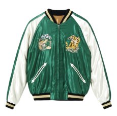 画像4: TAILOR TOYO (テーラー東洋)  Mid 1950s Style Acetate Souvenir Jacket “DRAGON & TIGER” × “EAGLE” (4)