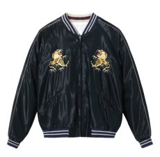 画像4: TAILOR TOYO (テーラー東洋) Early 1950s Style Acetate Souvenir Jacket “RED EAGLE” × “TIGER HEAD” (4)