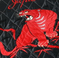 画像6: TAILOR TOYO (テーラー東洋) Mid 1950s Style Acetate Quilted Souvenir Jacket “RED TIGER” × “JAPAN MAP” (6)