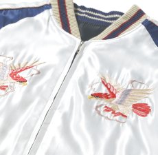 画像7: TAILOR TOYO (テーラー東洋) Early 1950s Style Acetate Souvenir Jacket “RED EAGLE” × “TIGER HEAD” (7)