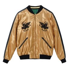 画像2: TAILOR TOYO (テーラー東洋)  Mid 1950s Style Acetate Souvenir Jacket “DRAGON & TIGER” × “EAGLE” (2)