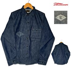 画像1: DELUXEWARE(デラックスウエア) 別注品 DELUXEWARE×SPURS VINTAGE WORK SHIRT (1)