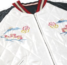 画像7: TAILOR TOYO (テーラー東洋) Mid 1950s Style Acetate Quilted Souvenir Jacket “LANDSCAPE” × “DUELLING DRAGONS” (7)