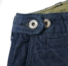 画像6: BUZZ RICKSON`S (バズリクソンズ) TROUSERS, FIELD, Type M-1943 “DENIM CIVILIAN MODEL” (6)