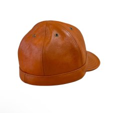 画像4: Dapper`s (ダッパーズ) 40’s Style Horsehide Leather Work Cap  (4)