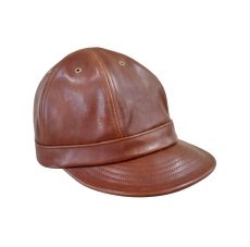 画像7: Dapper`s (ダッパーズ) 40’s Style Horsehide Leather Work Cap  (7)