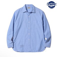 画像1: BUZZ RICKSON’S (バズリクソンズ) SHIRT, MAN'S, COTTON OXFORD CLOTH, 4oz. BLUE (1)