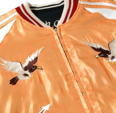 画像12: TAILOR TOYO (テーラー東洋) Early 1950s Style Acetate Souvenir Jacket “WHITE DRAGON” × “EAGLE” (12)