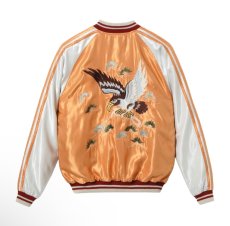 画像5: TAILOR TOYO (テーラー東洋) Early 1950s Style Acetate Souvenir Jacket “WHITE DRAGON” × “EAGLE” (5)