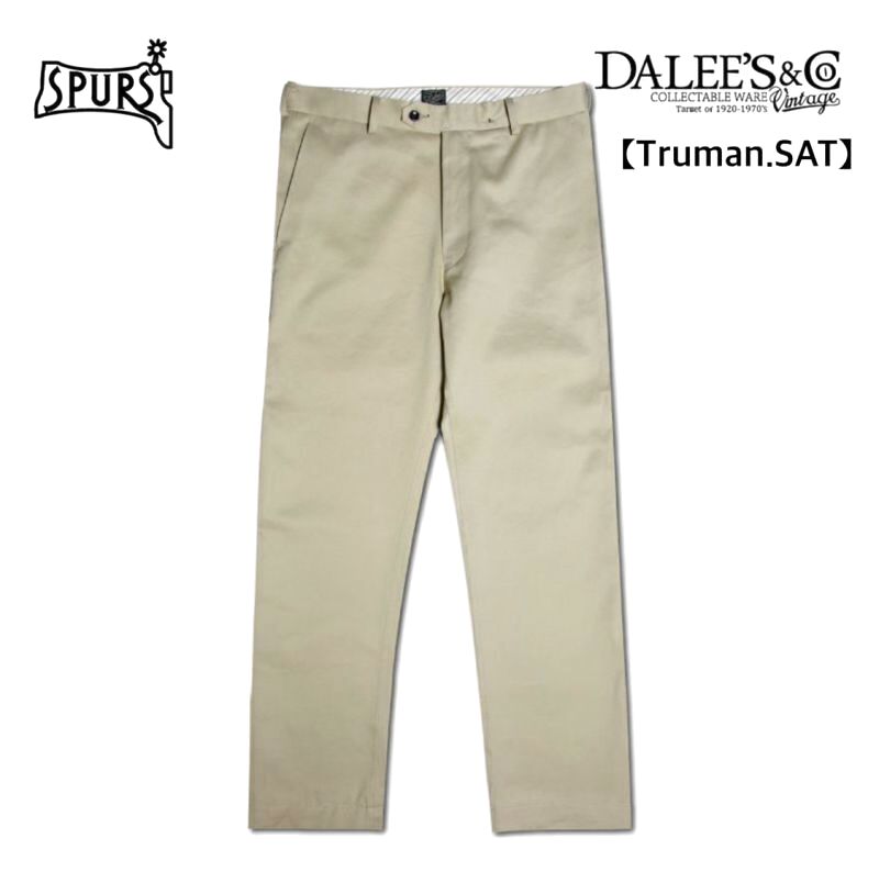 DALEE'S&Co (ダリーズ&コー) 30s SLIM TROUSER - SPURS(スパーズ)